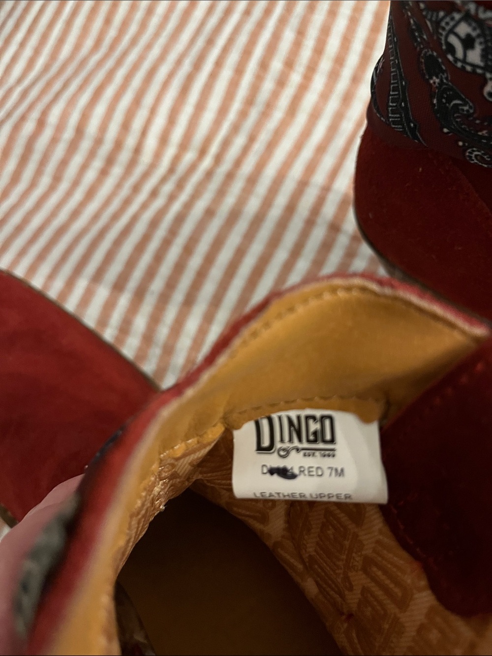 Dingo 1969 “Bandida” Cowgirl Ankle Boots - Picture 7 of 7